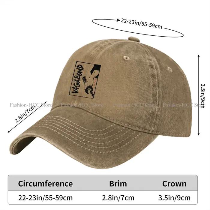 VAGABOND MUSASHI casquettes de Baseball casquette à visière Miyamoto