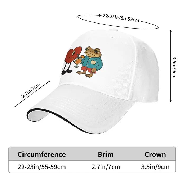Casquette de baseball décontractée Bad Bunny Dtmf