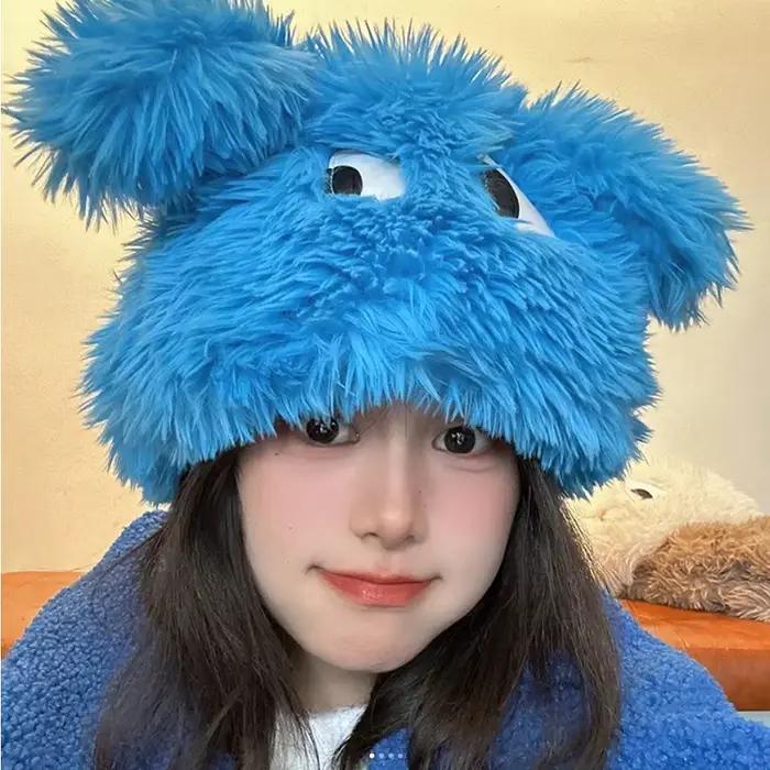 Chapeau de chiot de dessin animé mignon pour femmes