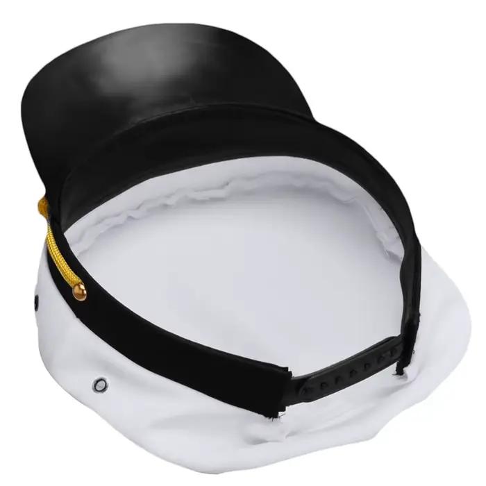 Chapeau de capitaine marin pour homme