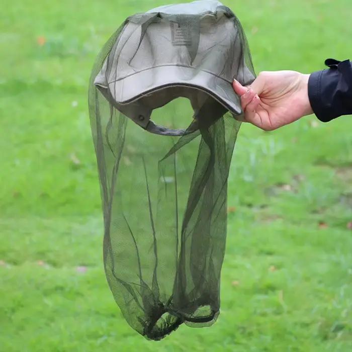 1/2 Pièces Filet anti-moustiques pour chapeau