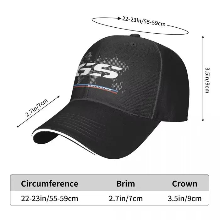 Casquette de Baseball Moto GS Design Sportif Multicolore pour Motocyclisme Course de Motocross Ajustement Réglable Usage Extérieur