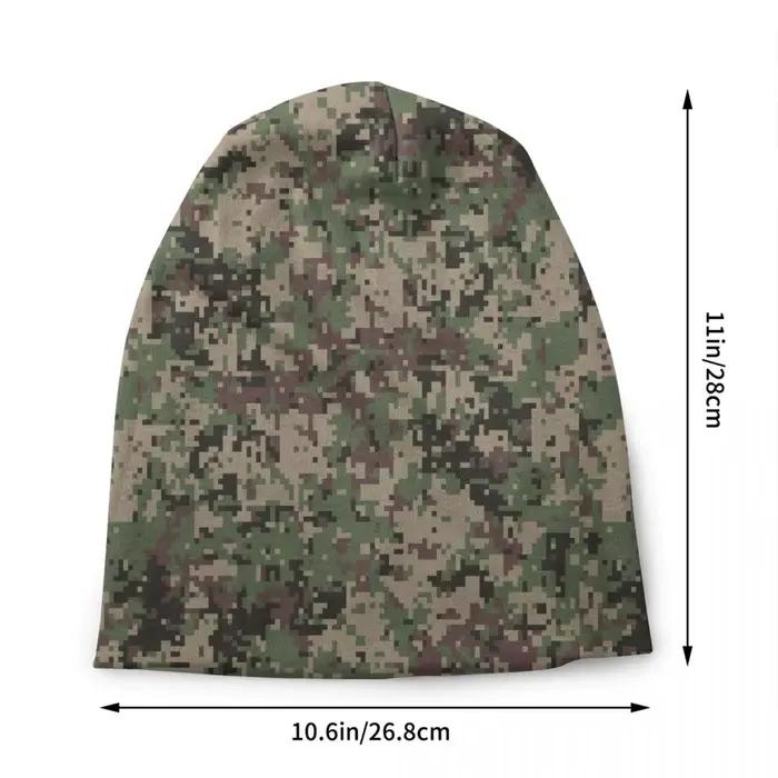 Marpat Camo Bonnet chapeau tricot chapeaux hommes femmes Hip Hop unisexe forêt Camouflage hiver chaud bonnets casquette
