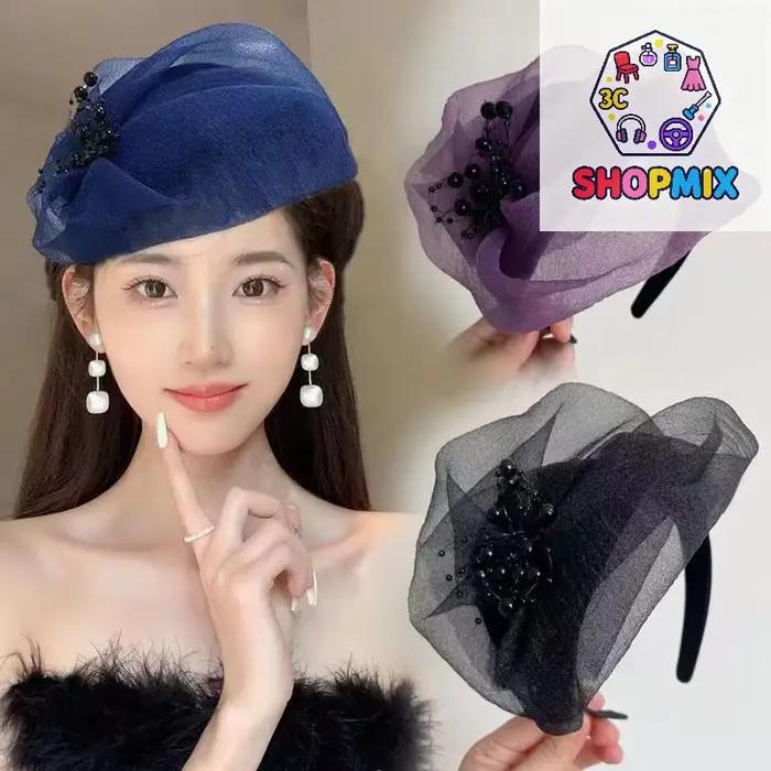 Bandeau demi-chapeau élégant