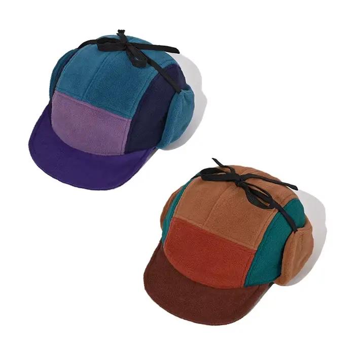 Chapeau d'hiver en polaire thermique coupe-vent