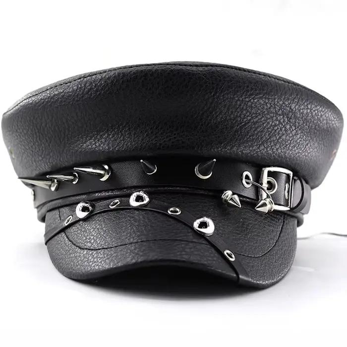 Béret tendance punk Y2k pour femmes