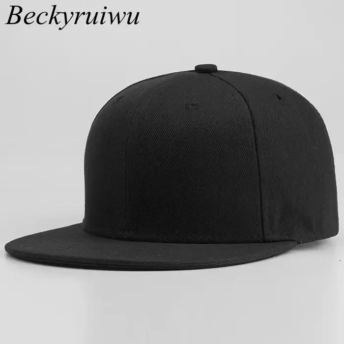 Casquette de baseball grande taille à fermeture arrière