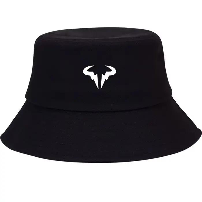 Chapeau Bob en Coton à Motif Corne de Taureau pour Hommes et Femmes