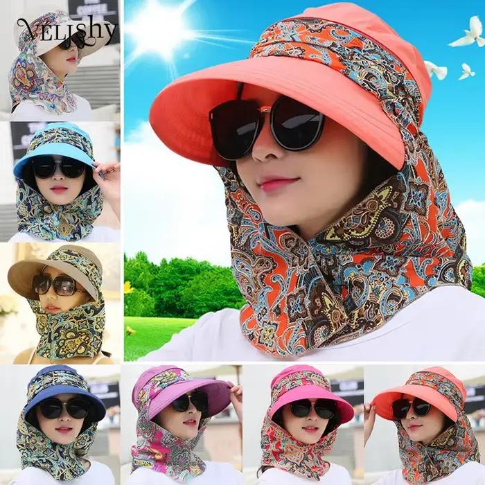 Chapeau de soleil anti-UV pour femmes