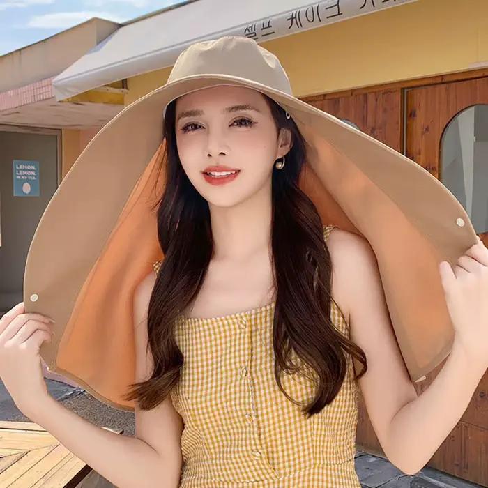 Chapeau de Protection solaire avec couvre-cou