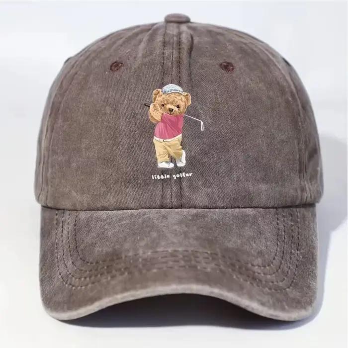 Casquette de baseball réglable en coton]