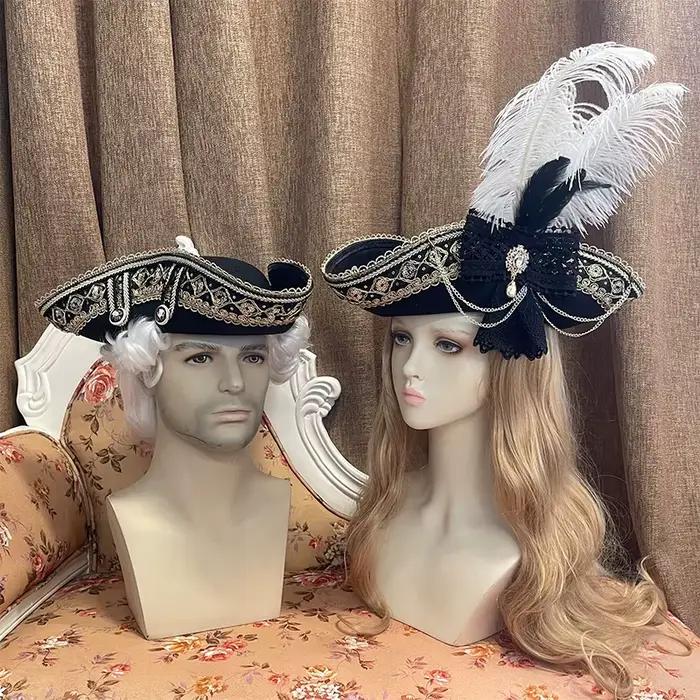 Chapeau Trilby Aristocratique Européen du 18ème Siècle