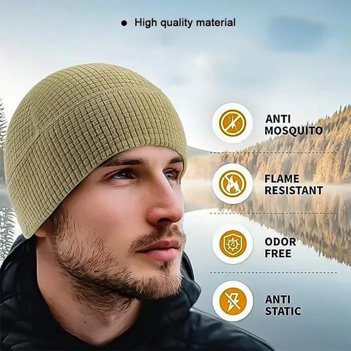 Chapeau en tissu polaire pour l'extérieur