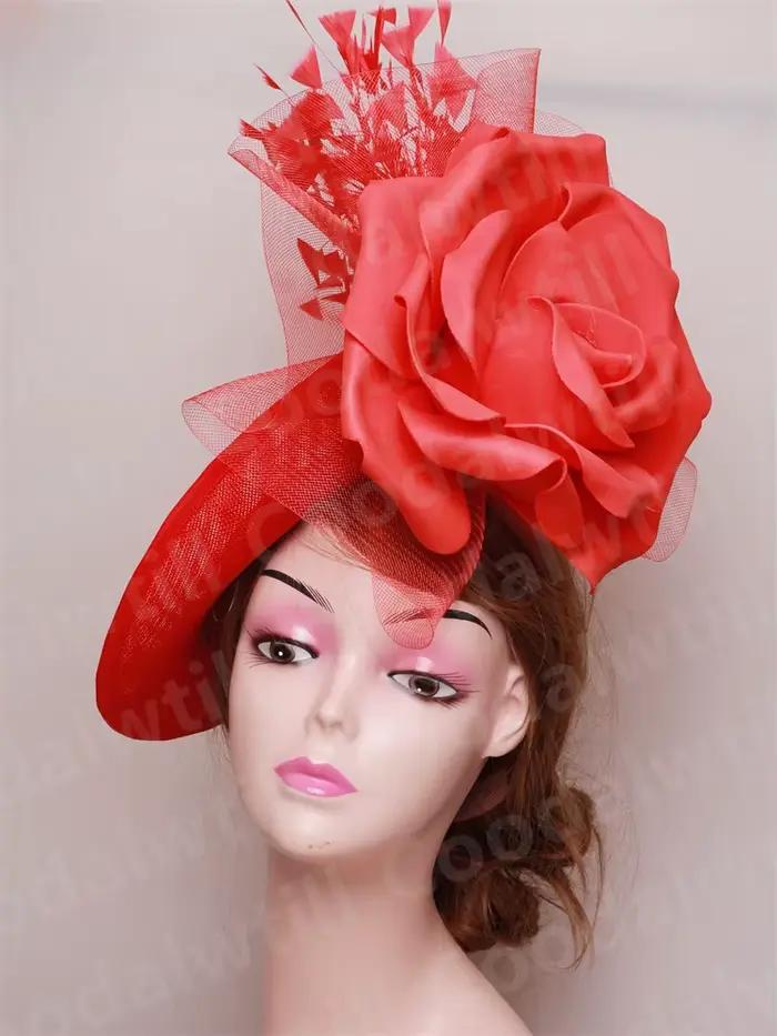 Barrette à cheveux polyester élégante pour mariage cocktail performance femmes printemps automne