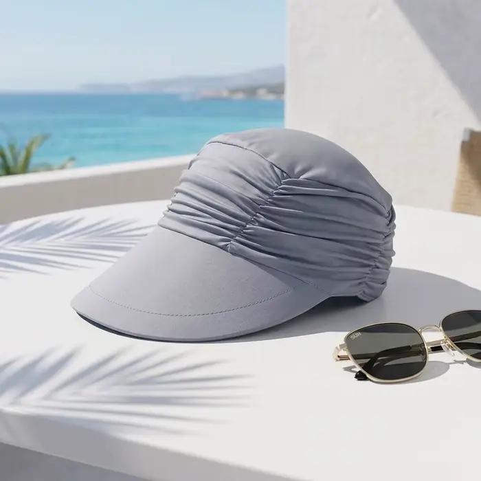 Chapeau de soleil à large bord pour femme