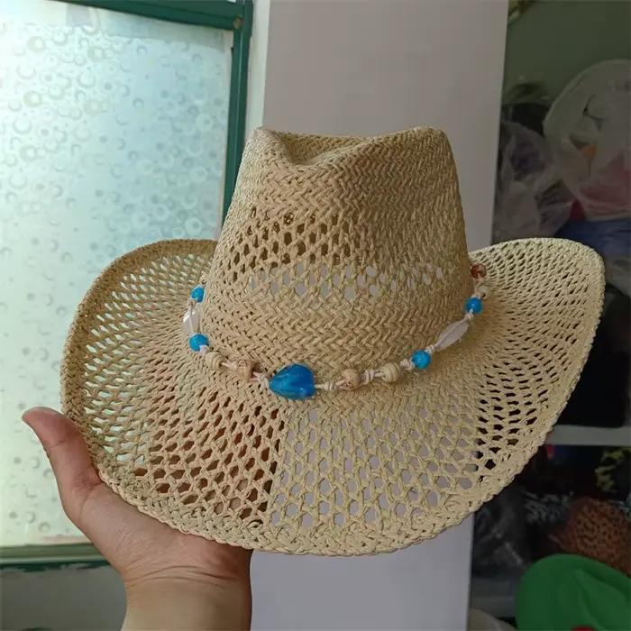 Chapeau de cowboy amissié western Cirboy tissé à la main