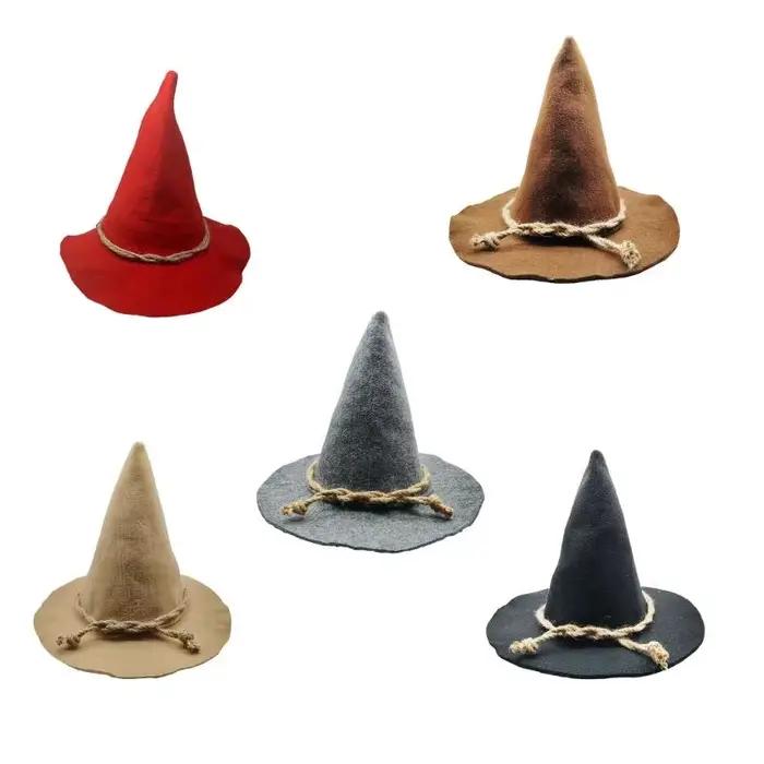 Chapeau sorcière épouvantail Unique 39BD