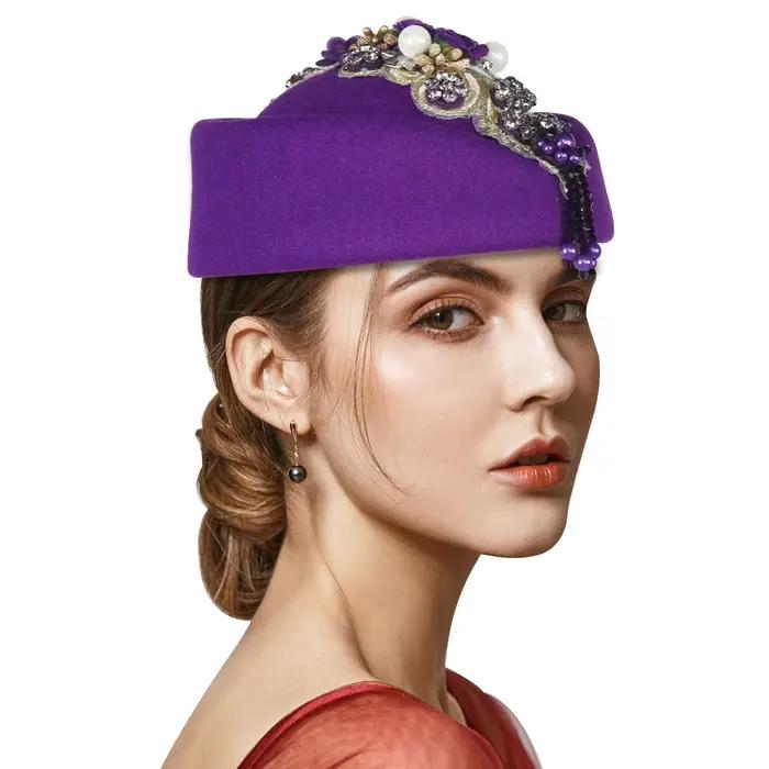 Chapeaux de mariage rétro