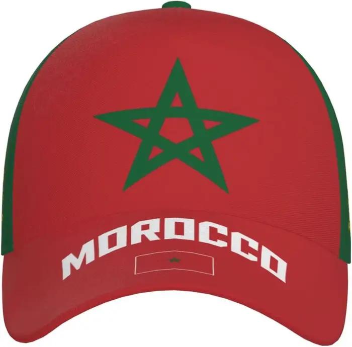 Casquette de Baseball drapeau marocain Cool