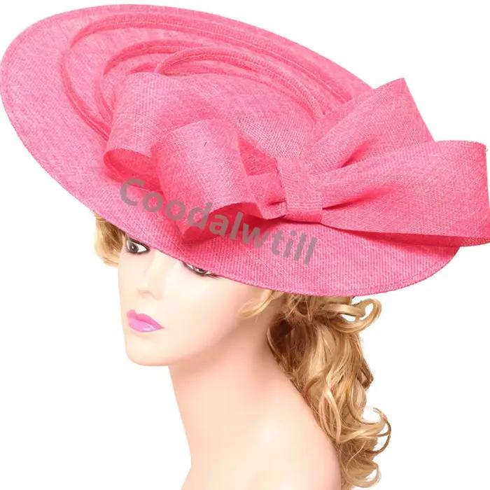 Barrette à cheveux de polyester de haute qualité pour femmes, idéale pour les mariages, les derbys, les soirées festives et les tenues quotidiennes, disponible en 15 couleurs différentes, adaptable aux quatre saisons