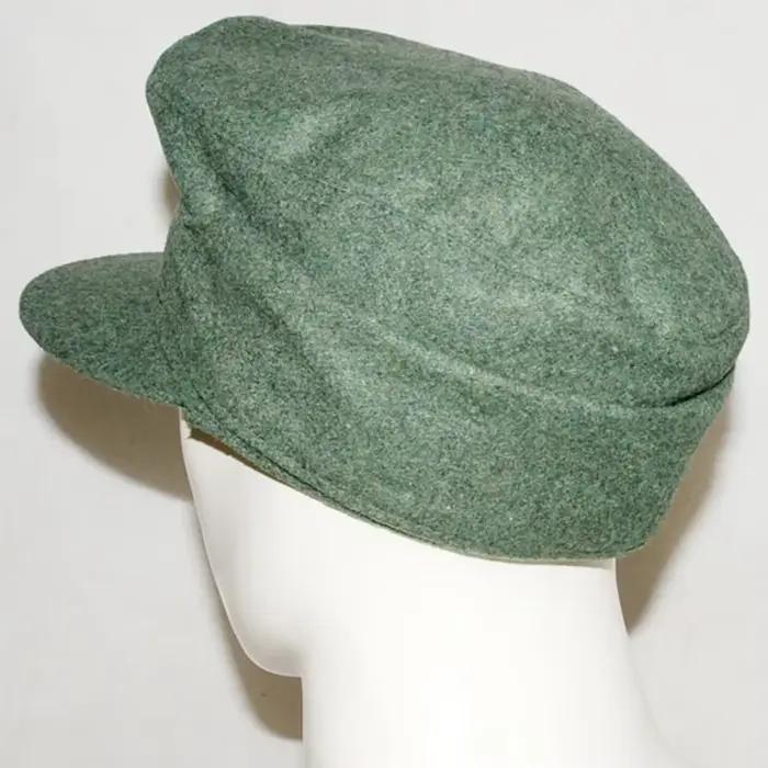 Casquette de champ en laine allemande WH EM M43 Panzer