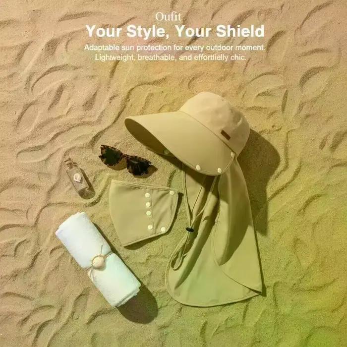 Chapeau pare-soleil anti-UV pour femmes