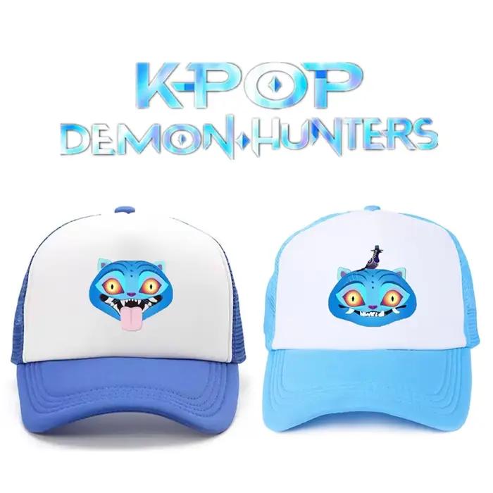 Casquette de baseball décontractée en maille KPOP Demon Hunters