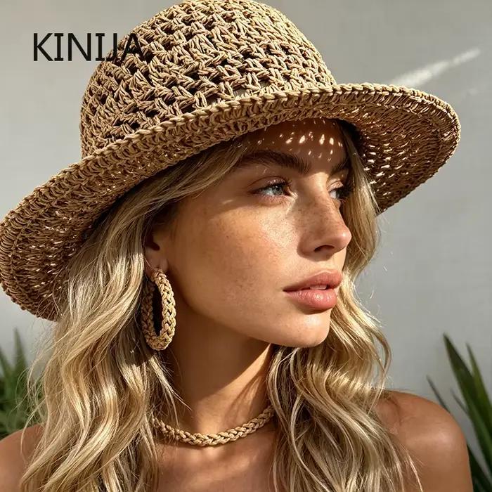 Chapeaux de soleil d'été pour femmes