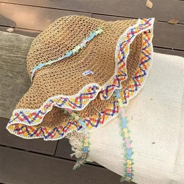 Chapeau de paille élégant pour femme