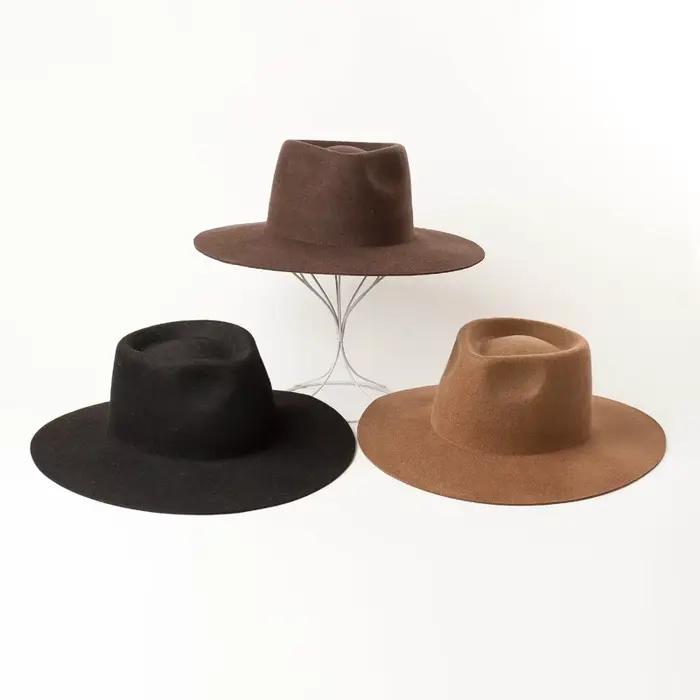 Chapeau Fedora classique en feutre