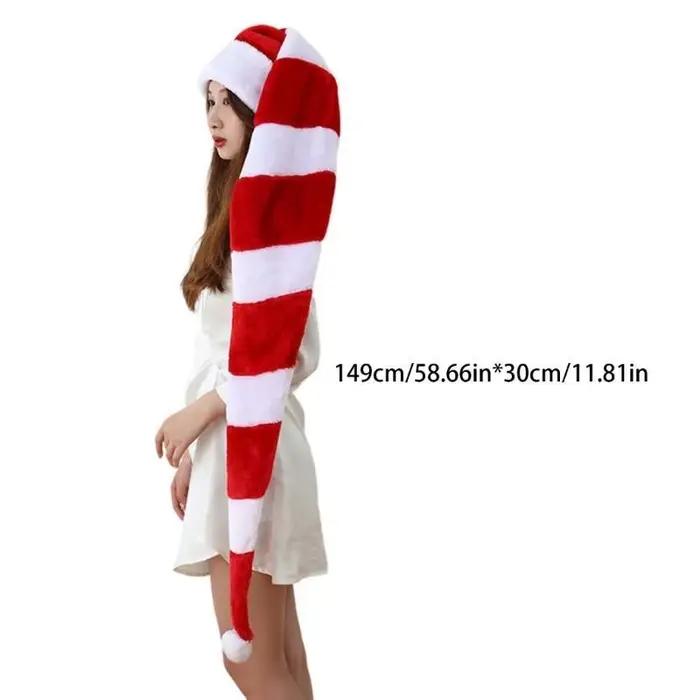 G6KF – chapeau noël amusant 130cm Long