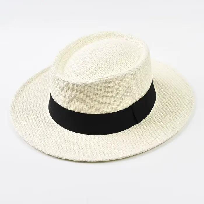Chapeaux de paille printemps-été pour femmes