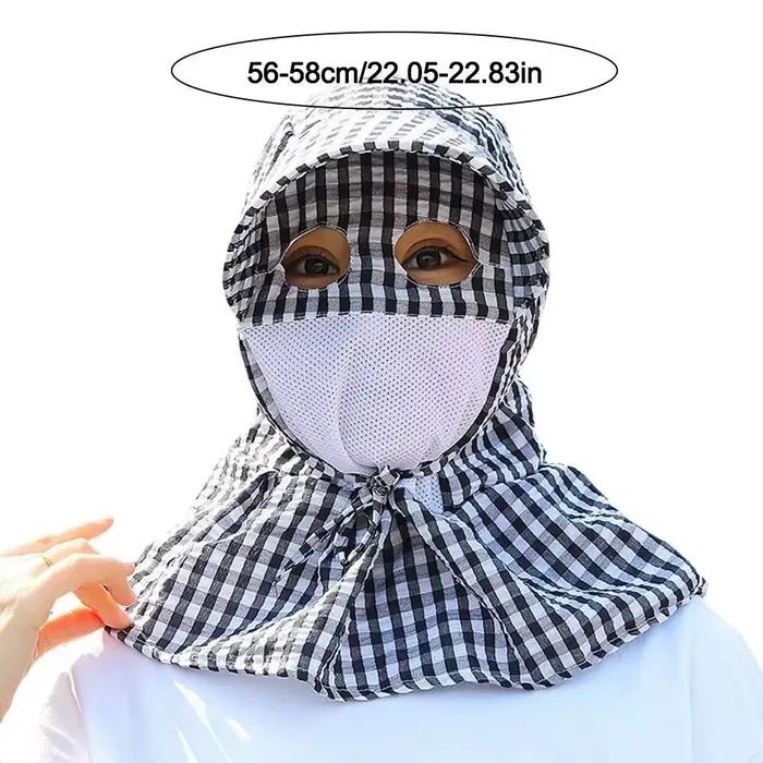 Chapeau de soleil anti-UV à protection intégrale