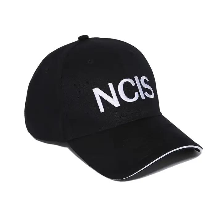 Casquette NCIS brodée de baseball réglable en coton pour cosplay et événements spéciaux pour hommes et femmes