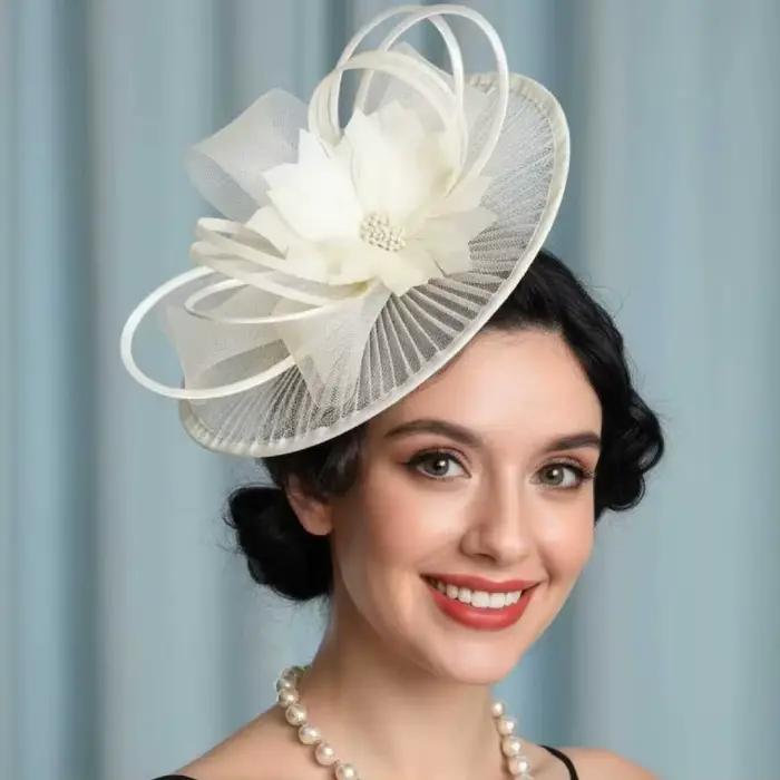 Chapeau bibi rétro pour femme