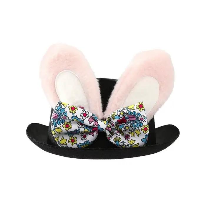 Chapeau de Pâques noir pour événements
