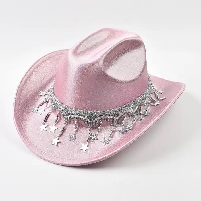 Chapeau Fedora à paillettes pour femmes
