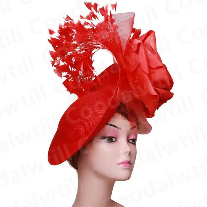 Barrette à cheveux polyester élégante pour mariage cocktail performance femmes printemps automne