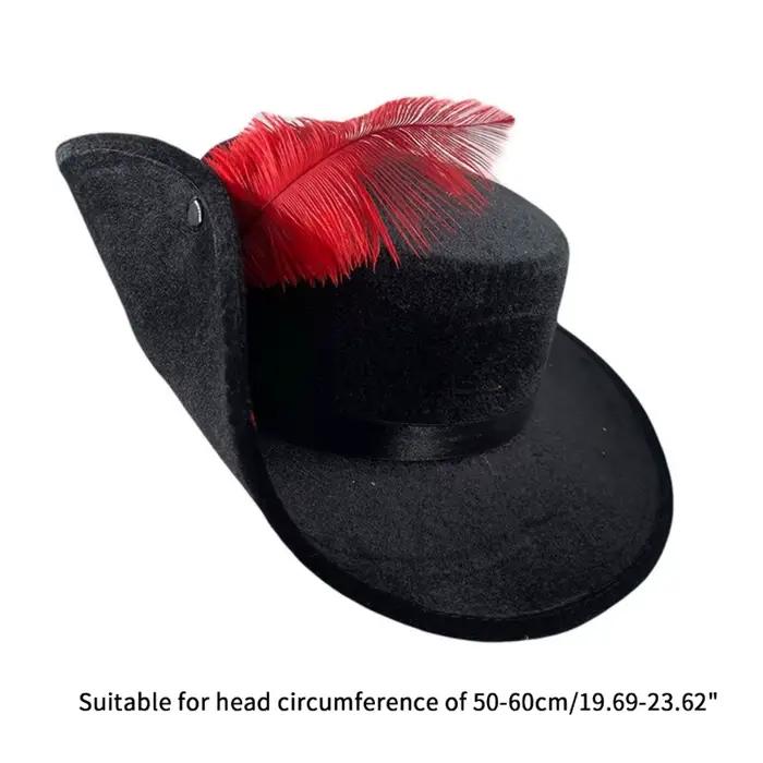 Chapeau Fedora Vintage Grand Bord Roulé Décontracté Pour Hommes Femmes Fêtes Soirées Déguisées Cosplay Occasions Spéciales