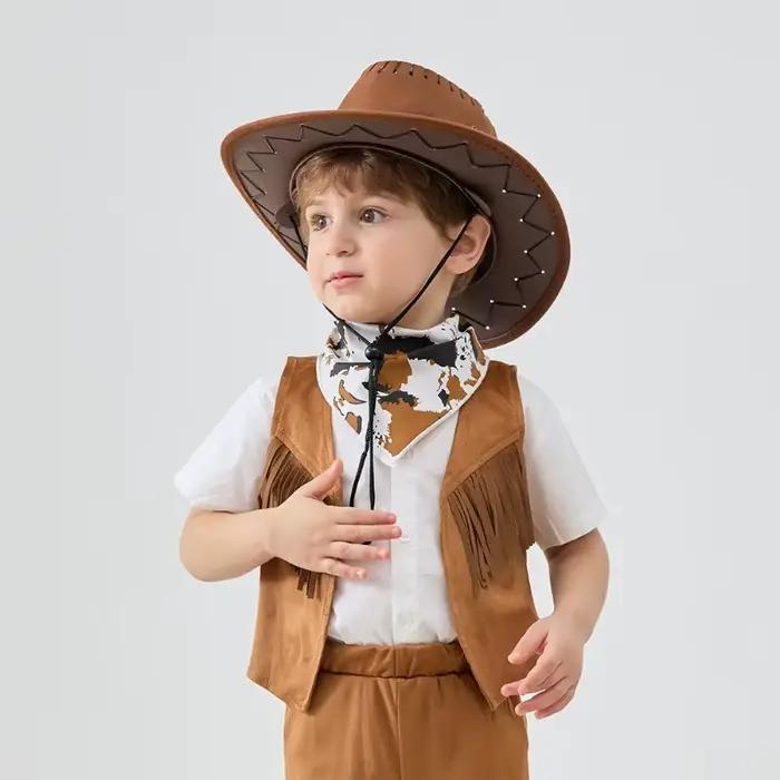 Chapeau de cowboy occidental pour enfants