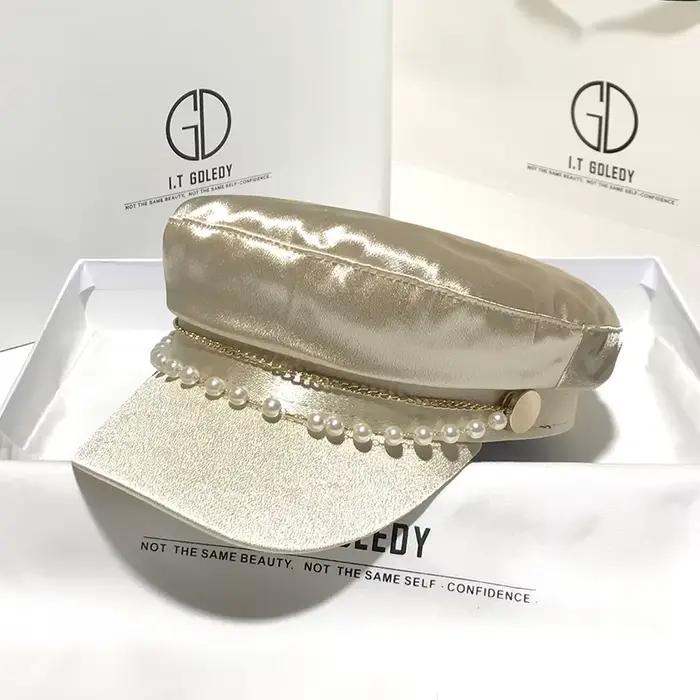 Chapeau de peintre octogonal pour femme