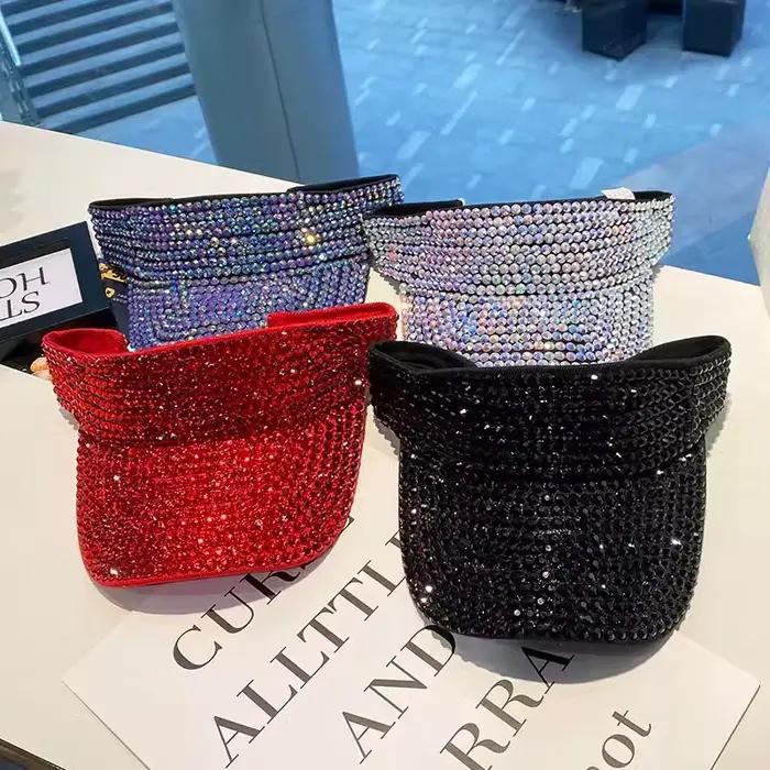 Strass vide casquette décontracté femmes pare-soleil été printemps Streetwear mode Bling