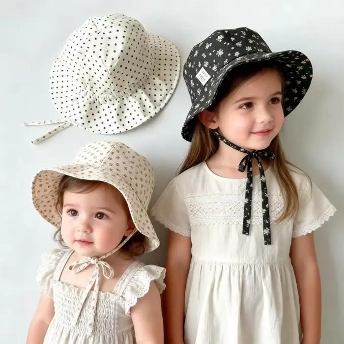 Chapeau de soleil pour bébés filles