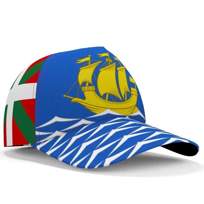 Casquettes de Baseball Saint Pierre Et Miquelon