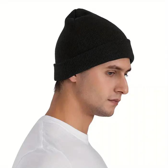 Nouveau bonnet tricoté avec logo rouge Anime Berserks