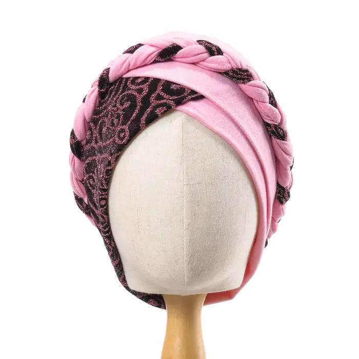 Turban sportif polyvalent patchwork polyester pour femmes toutes saisons décontracté occassions MULTIFONCTIONNEL
