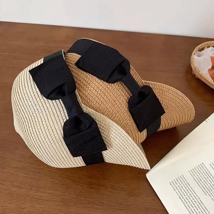 Chapeau de paille d'été pour femme