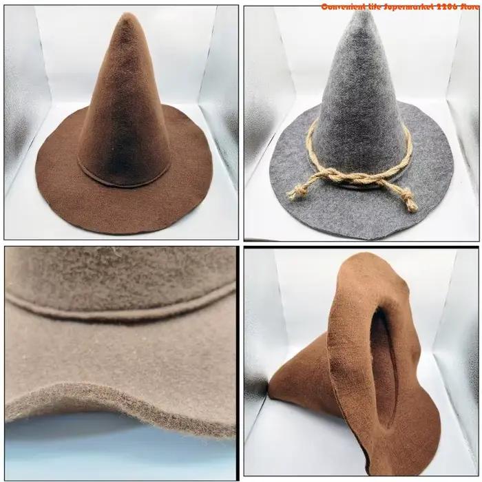 Chapeau sorcière épouvantail léger E06E