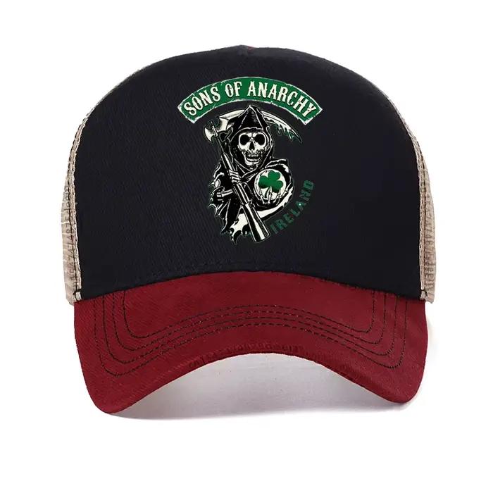 Casquette de baseball SAMCRO SOA Sons of Anarchy Skull