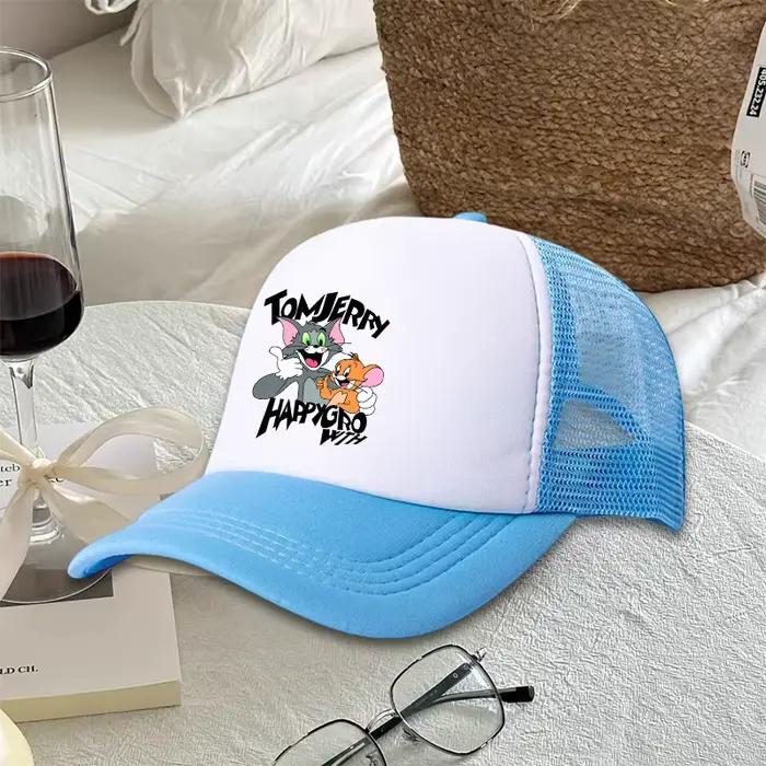 Casquette de baseball en maille Tom et Jerry